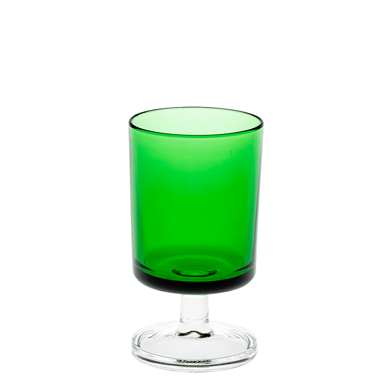 Verre à vin Vintage Suède Vert 12 cl