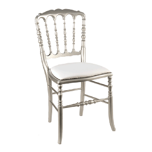 Chaise Napoléon III acier fixe